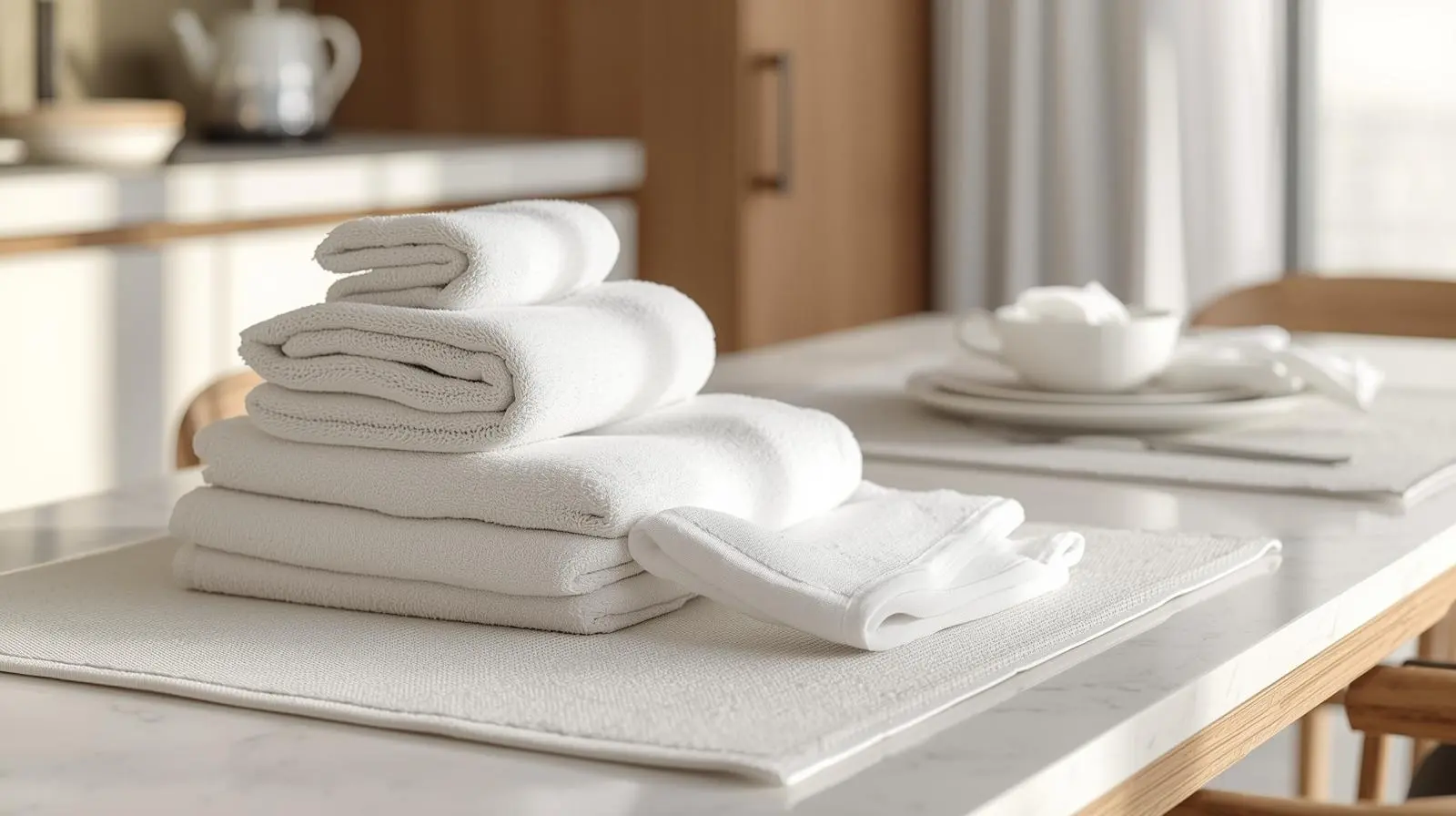 Air BNB Rentals Kitchen Dining Linens Laundry