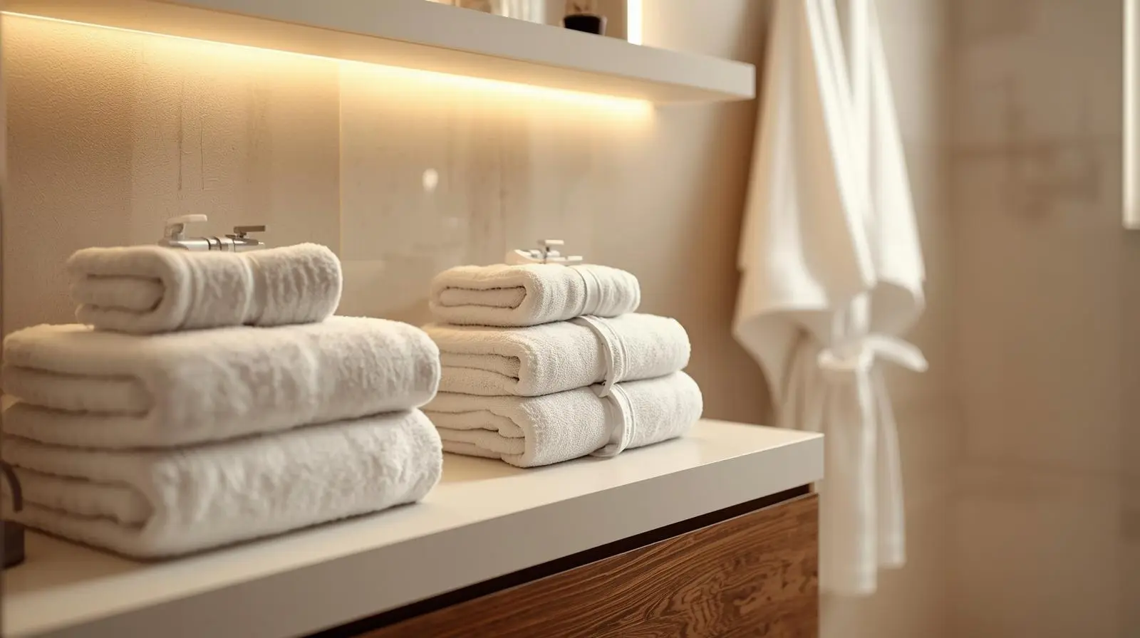 Air BNB Rentals Towels Bathrobes Laundry