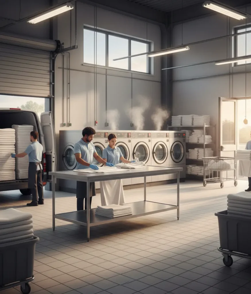 Laundry Workflow for Gyms