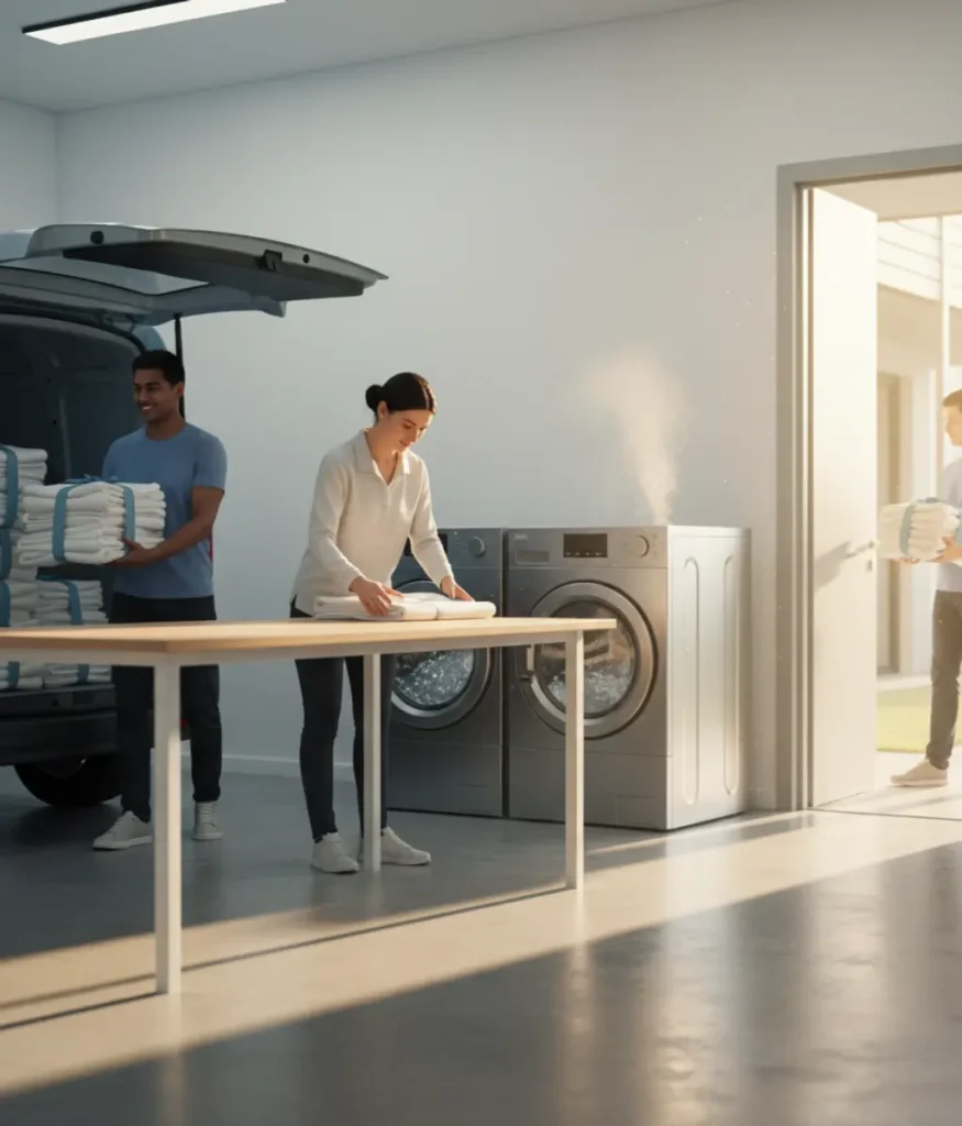 Laundry Workflow for Hotels and Hospitality Businesses