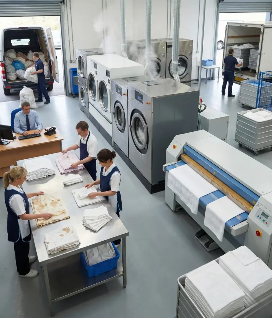 Linen Workflow for Restaurants